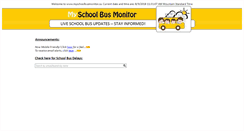 Desktop Screenshot of myschoolbusmonitor.ca