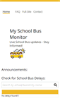 Mobile Screenshot of myschoolbusmonitor.ca